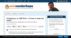 Desktop Screenshot of ericvanderhope.com